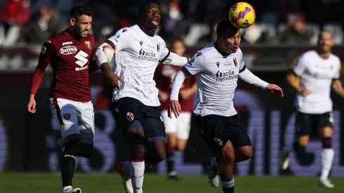 Gary Medel fue titular, pero no pudo evitar la derrota del Bologna.