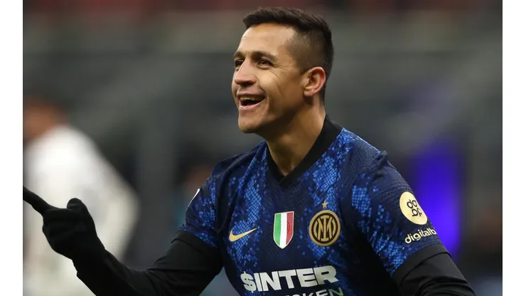 El tocopillano anotó el segundo tanto de Inter en la goleada