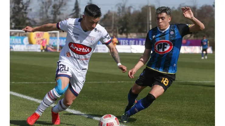 Cristián Zavala destacó en Deportes Melipilla en la temporada 2021