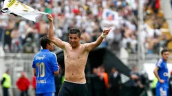 Flores anotándole a Universidad de Chile el 2013.