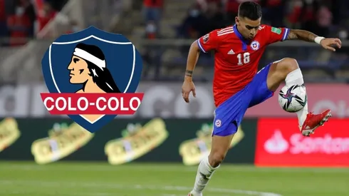 Sebastián Vegas compartió plagado de albos en la concentración de La Roja.