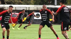 La Roja entrenó en Estados Unidos.