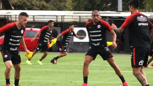La Roja entrenó en Estados Unidos.