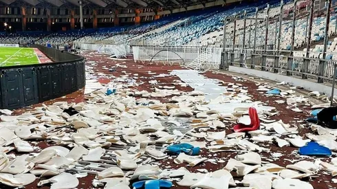 Antofagasta se hará cargo de los destrozos ocasionados por hinchas de Colo Colo.