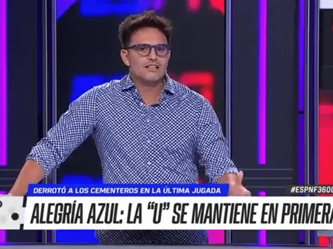 Rafa Olarra: “La U zafó de esta y la anterior, pero no puede más”