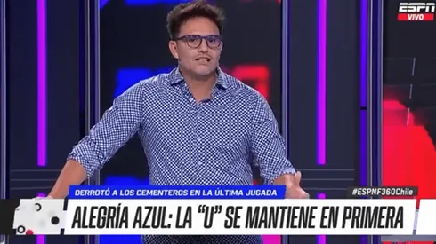 Rafa Olarra: “La U zafó de esta y la anterior, pero no puede más”.
