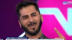 Herrera empezó el programa con la emoción a flor de piel