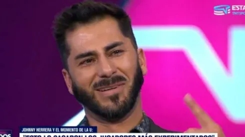 Herrera empezó el programa con la emoción a flor de piel