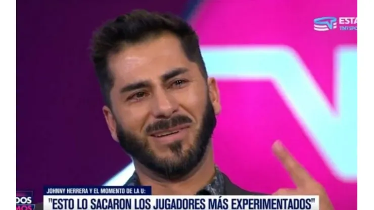 Herrera empezó el programa con la emoción a flor de piel