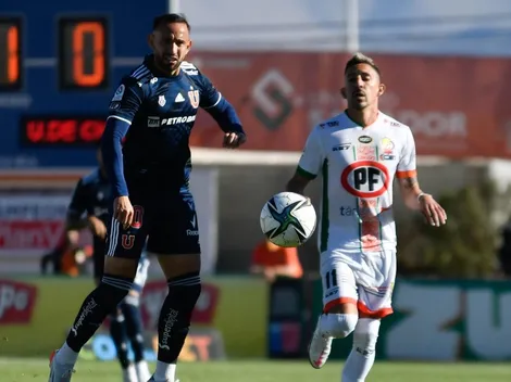 La formación oficial de la Universidad de Chile ante Unión La Calera