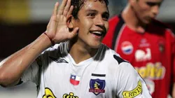Alexis Sánchez con la camiseta de los albos en 2007.