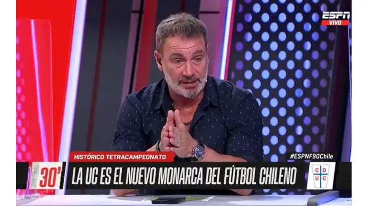 Marcelo Barticciotto considera que Colo Colo es el mejor equipo del Campeonato