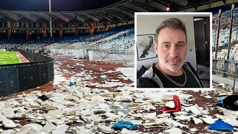 Marcelo Barticciotto repudia a personas que destrozaron un sector del Estadio Bicentenario Calvo y Bascuñán