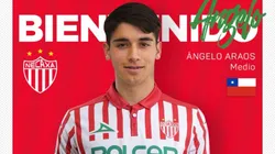 Angelo Araos se suma a la legión chilena en México con el Necaxa.