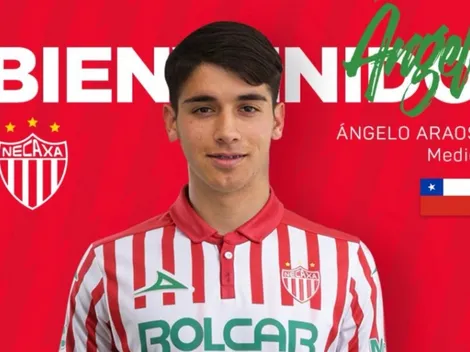 Angelo Araos se suma a la legión chilena en México con el Necaxa