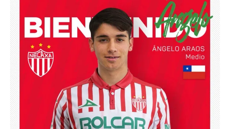 Angelo Araos se suma a la legión chilena en México con el Necaxa.