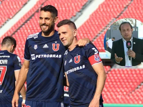 Díaz afirma que Montillo llegaría a Chile para negociar con la U la renovación de Larrivey