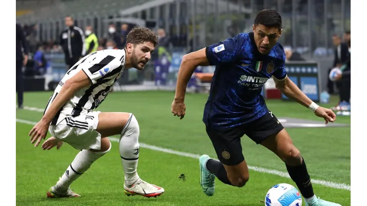 Alexis Sánchez ingresó en el segundo tiempo en el triunfo del Inter.