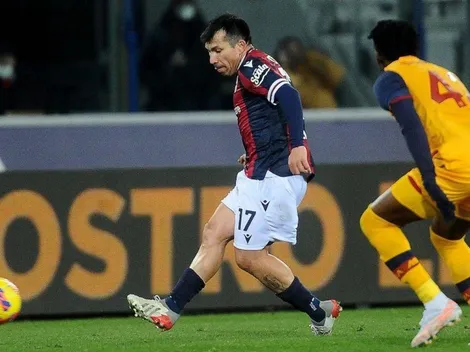 Gary Medel destacó en victoria del Bologna sobre la Roma