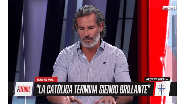 Dante Poli cree que es un fracaso para Colo Colo perder este campeonato.