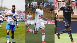 Los tres jugadores que siguen en carrera por ser el goleador del Campeonato Nacional 2021.