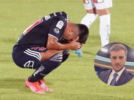 Gonzalo Fouillioux no ve a la U ganándole a Unión La Calera