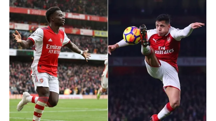 Bukayo Saka reconoce su amor por Alexis Sánchez