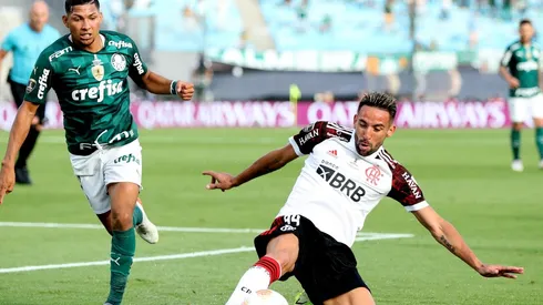 Kuscevic bicampeón de la Copa Libertadores con Palmeiras tras vencer a Flamengo.