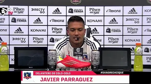 Parraguez habló sobre su futuro con Colo Colo.