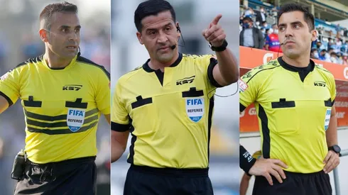 Piero Maza, Felipe González y Cristian Garay arbitran a los grandes de Santiago