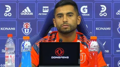 Yonathan Andía habló con la prensa antes del duelo ante Cobresal.