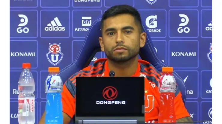 Yonathan Andía habló con la prensa antes del duelo ante Cobresal.