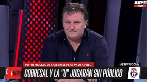 Luka Tudor: “No quiero que le vaya mal a la ‘U’, pero todo se paga”.