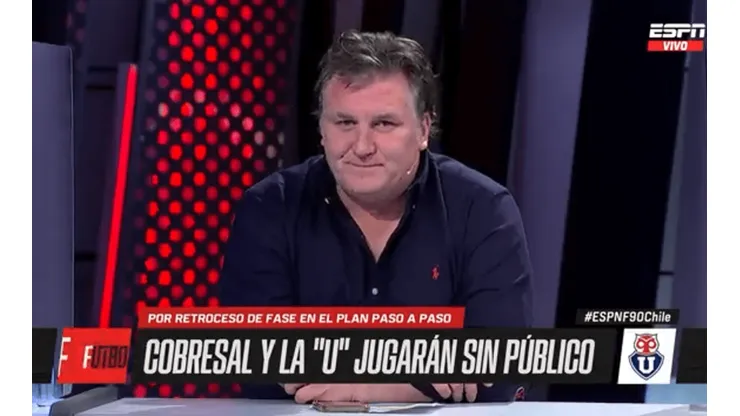 Luka Tudor: “No quiero que le vaya mal a la ‘U’, pero todo se paga”.