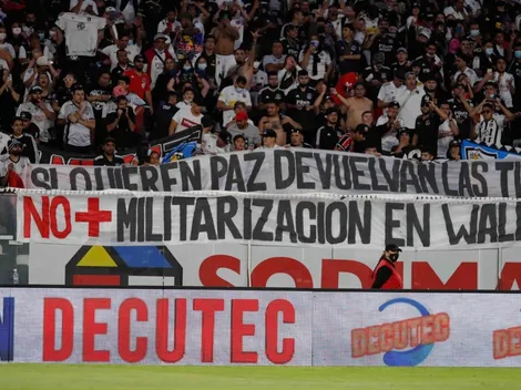 Colo Colo es citado al Tribunal de Disciplina por lienzos en el Monumental