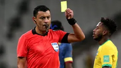 Tobar arbitró el partido entre Brasil y Colombia en esta fecha doble de Eliminatorias.