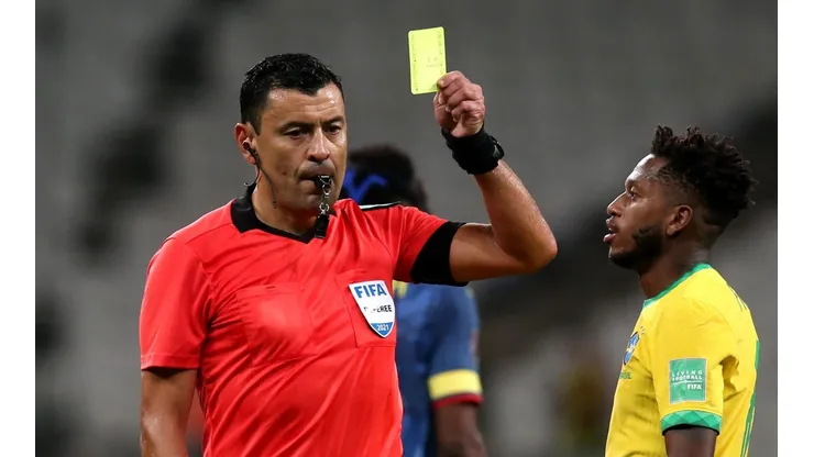Tobar arbitró el partido entre Brasil y Colombia en esta fecha doble de Eliminatorias.