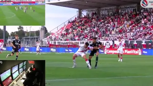 La polémica jugada que causó enojo en los hinchas curicanos