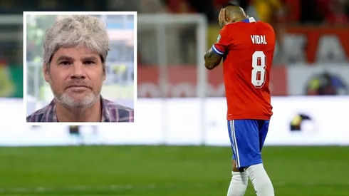 Juan Cristóbal Guarello apoya a Arturo Vidal en complicado momento