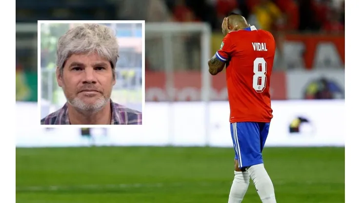 Juan Cristóbal Guarello apoya a Arturo Vidal en complicado momento