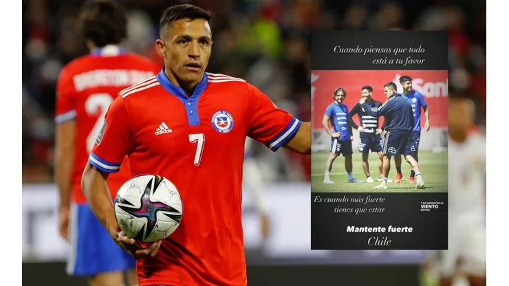 Alexis Sánchez invita a la selección chilena a mantenerse fuertes