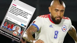Arturo Vidal se lanzó contra Juan Cristóbal Guarello en redes sociales