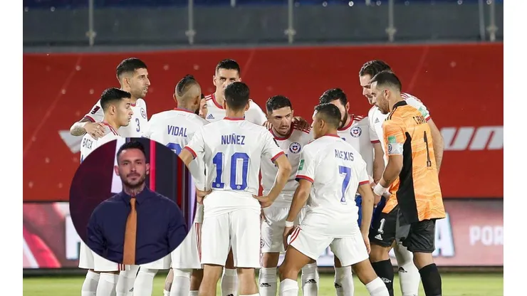 A Pinilla no le gustó la forma de jugar de Chile