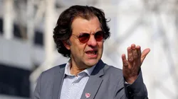 El director de Blanco y Negro estuvo presente en el Estadio Monumental