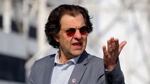 El director de Blanco y Negro estuvo presente en el Estadio Monumental