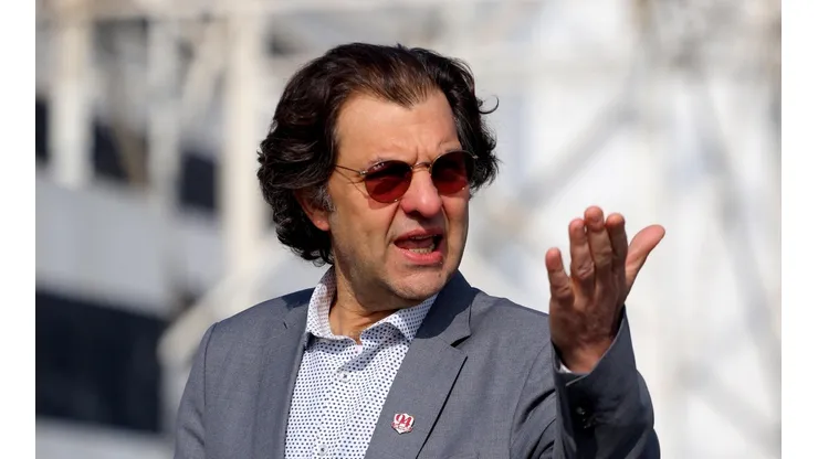 El director de Blanco y Negro estuvo presente en el Estadio Monumental