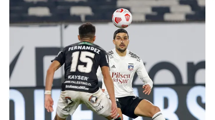 Nicolás Blandi partió de Colo Colo sólo con dos goles con la camiseta alba
