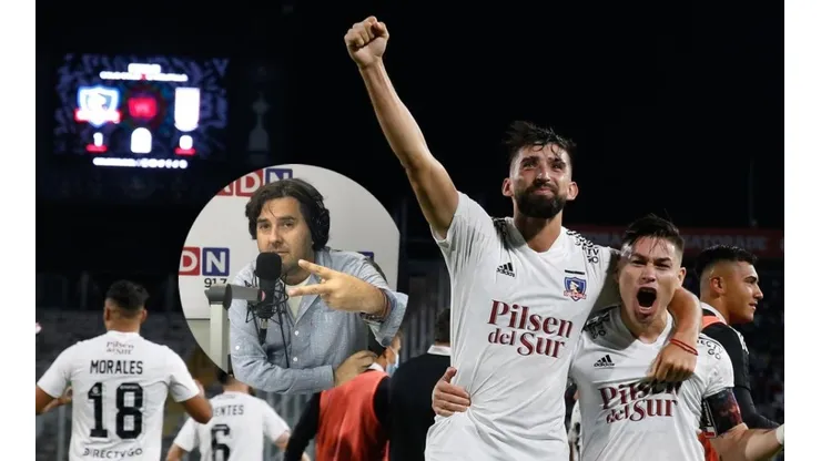 Cristian Arcos tras el triunfo de Colo Colo: "Cuando un equipo no merece ganar y gana, es un candidato en serio"