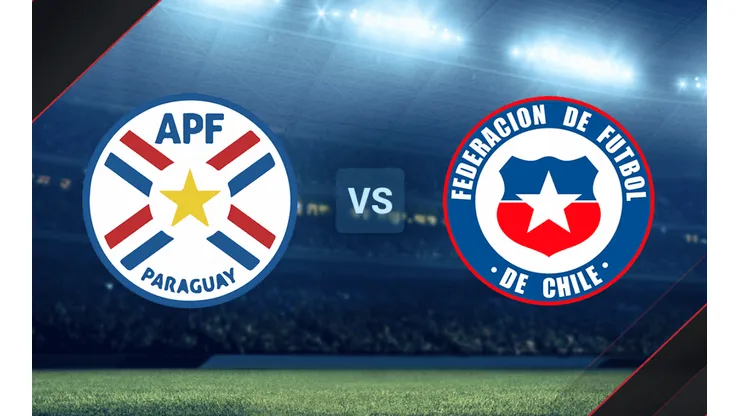 Paraguay y Chile se enfrentan por las Eliminatorias CONMEBOL.