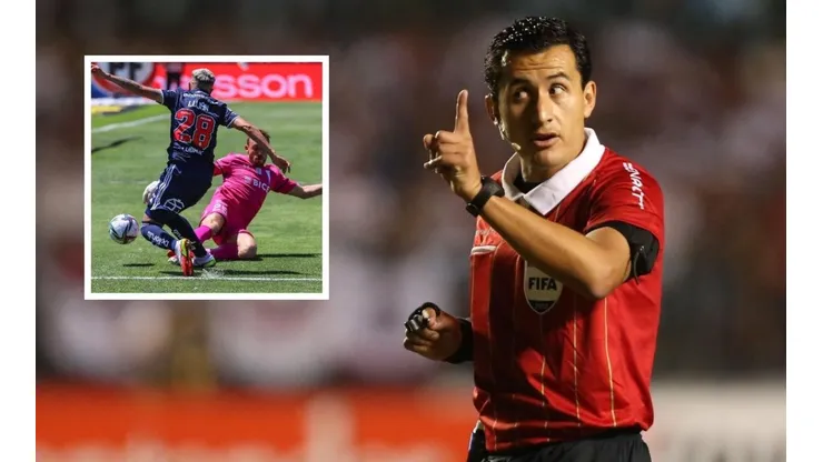 Enrique Osses entrega sus argumentos para respaldar la decisión de Julio Bascuñánn de no cobrar penal de Pérez a Luján